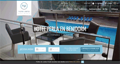 Desktop Screenshot of hotelperlabenidorm.com